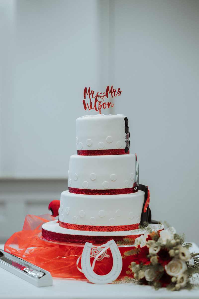 Personalised Wedding Cake